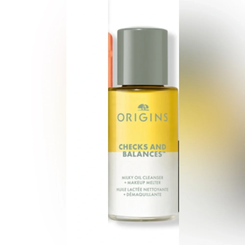 💙 4/$20 ORIGINS Checks And Balances Milky Oil Cleanser and Makeup Melter